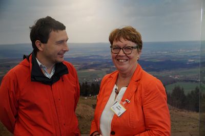 Steffen Flicker im Gespräch mit Irene Ziegler